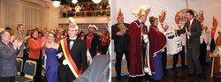 Prinzenpaar übernimmt Amtsgeschäfte von Bernhard Martin